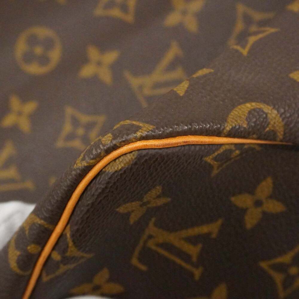 LOUIS VUITTON Brown Monogram Keepall 55 Boston Bag - Picture 7 of 13
